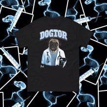 T-shirt personnalisé de chien en docteur