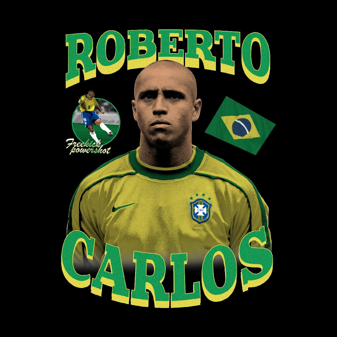 T-shirt foot Roberto Carlos
