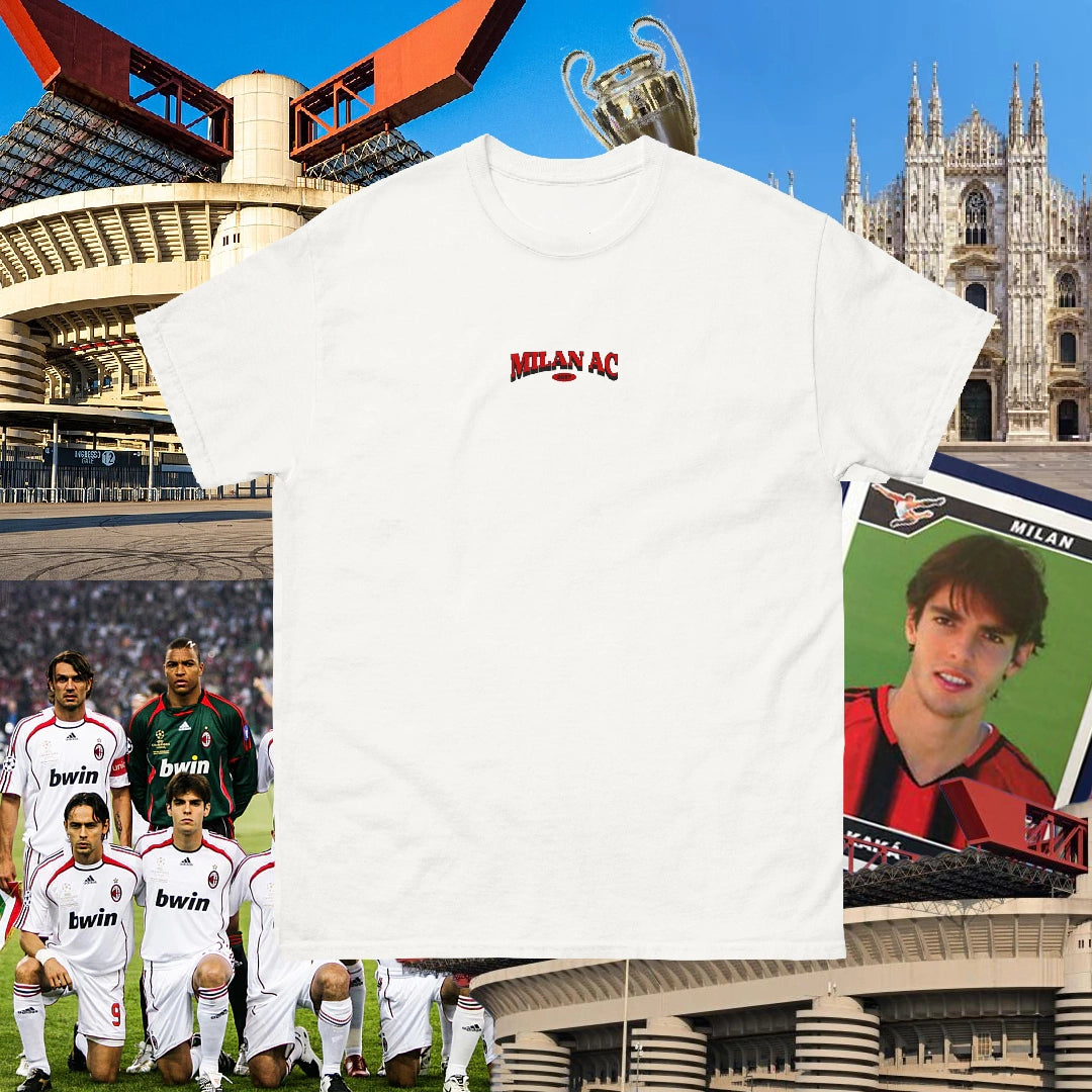 T-shirt foot Milan AC 2007 front