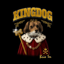 T-shirt personnalisé chien roi