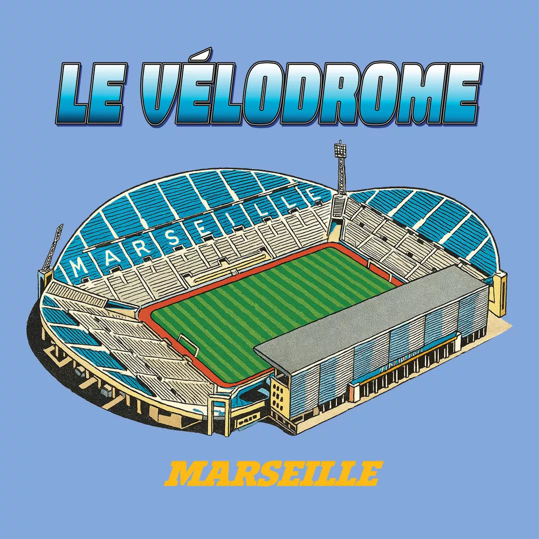 Illustration du stade vélodrome à Marseille